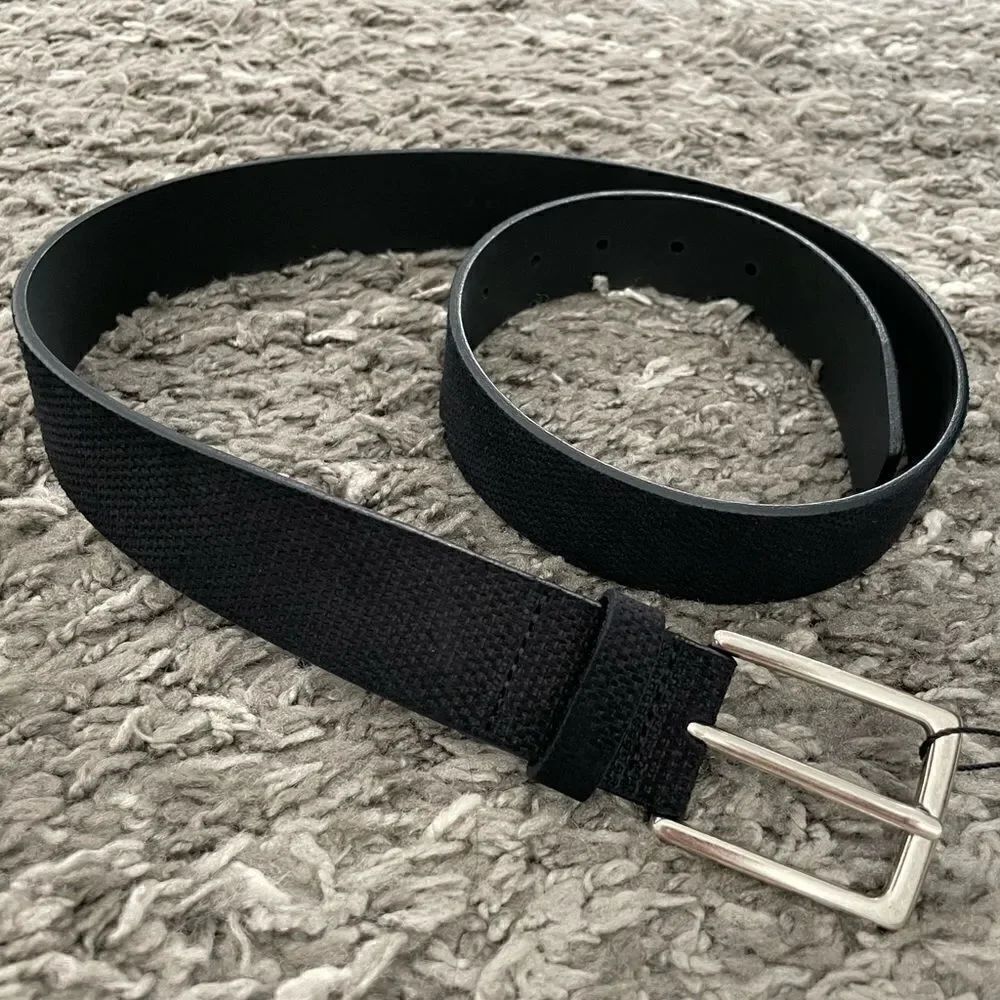 NWT Zara Embossed Men’s Leather Belt